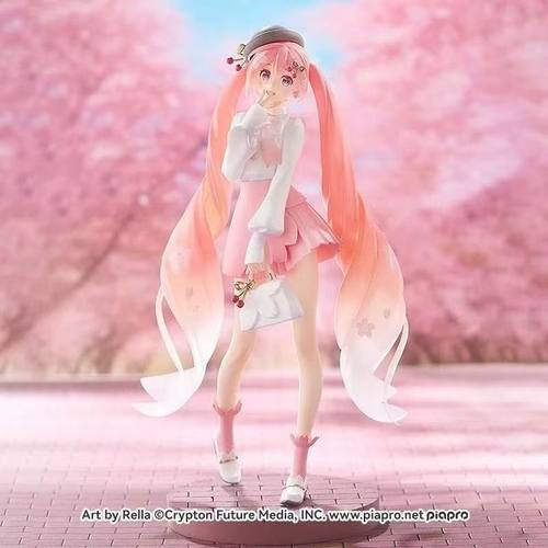 现货GSC初音未来赏花穿搭手办