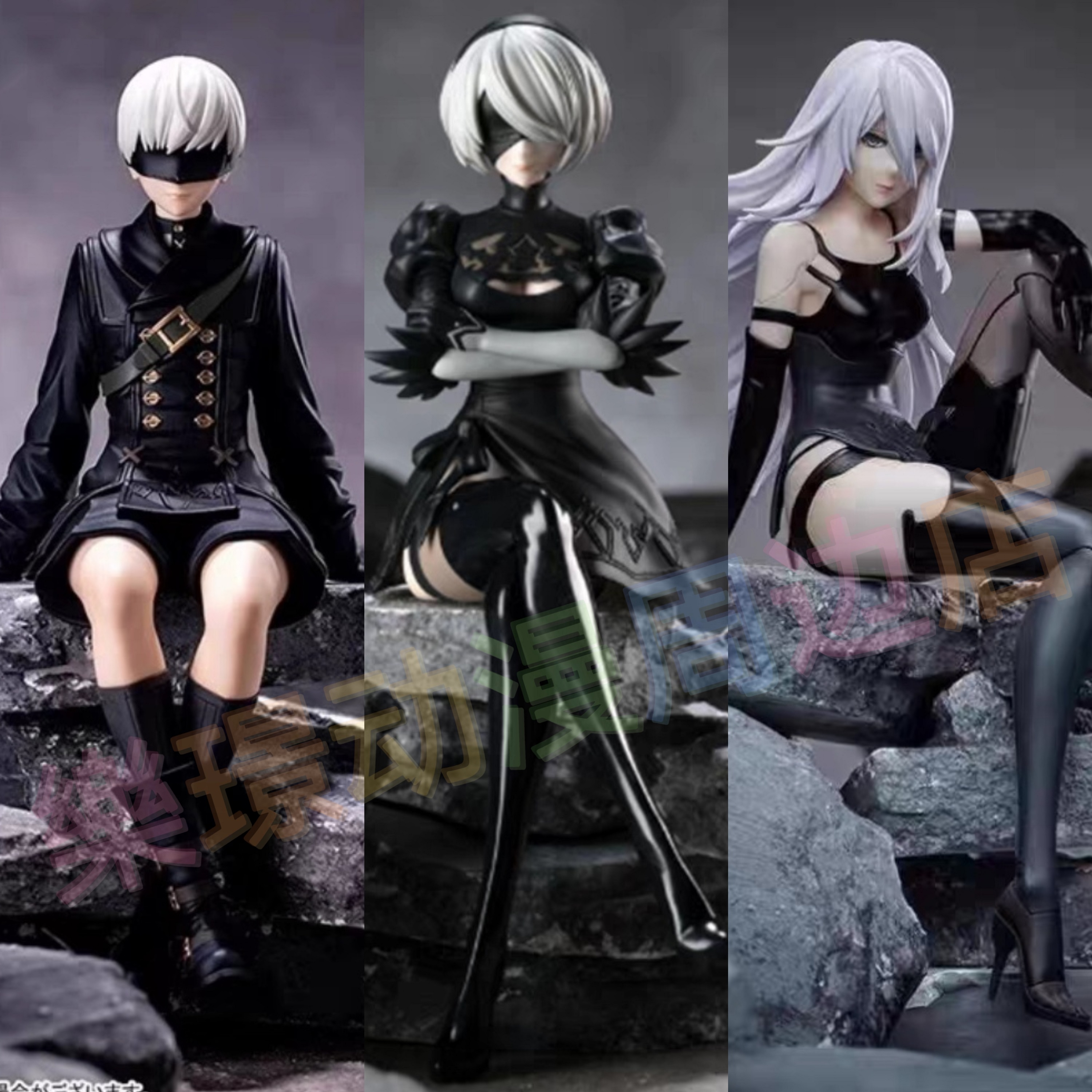 现货 SEGA 世嘉 尼尔:机械纪元 2B 9S A2 小坐 泡面压 景品手办