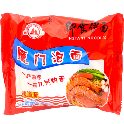 伊面沙茶方便面火锅麻辣烫