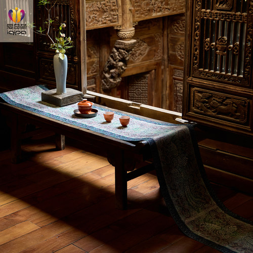 艺术家联名民族风防水桌旗