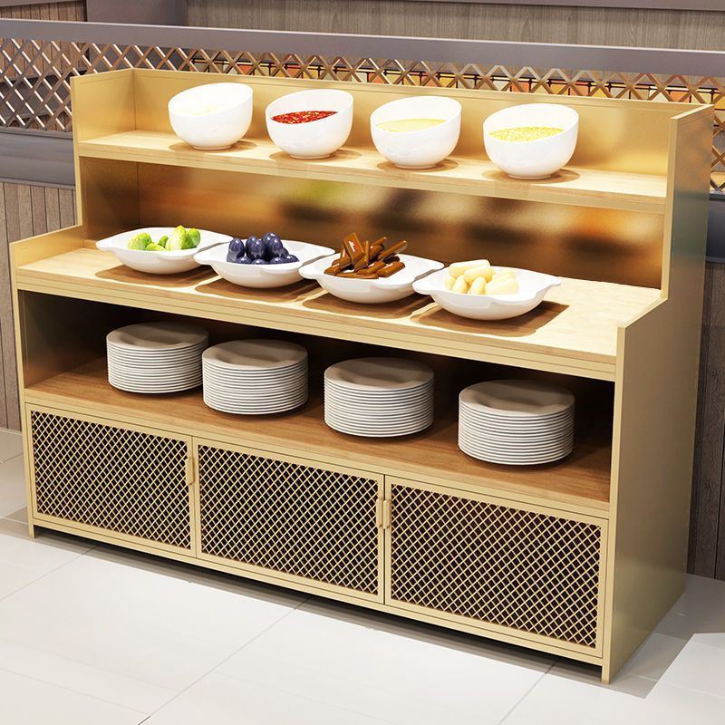 火锅店自助调料台麻辣烫烤肉餐厅佐料台小料台酱料台商用调味架子