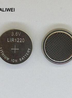 LIR1220  3.6V锂充电按钮电池/质量好  可充电电池   1220电池