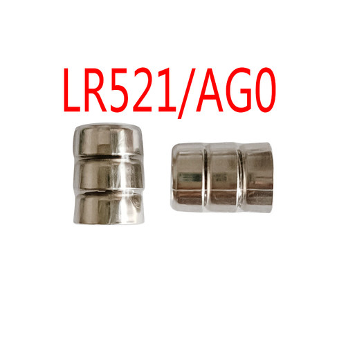 LR521/AG0串联组合电池3粒组叠加4.5V电池组LR521电池1组3个