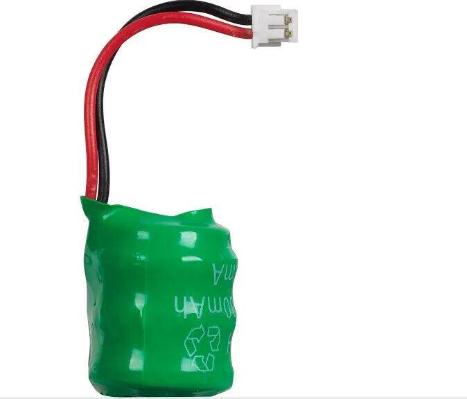 80MAH    3.6V带线镍氢可充电纽扣电池 镍氢电池