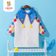 儿童雨衣男童2025新款 女童防水宝宝上学书包位雨披 幼儿园全身长版