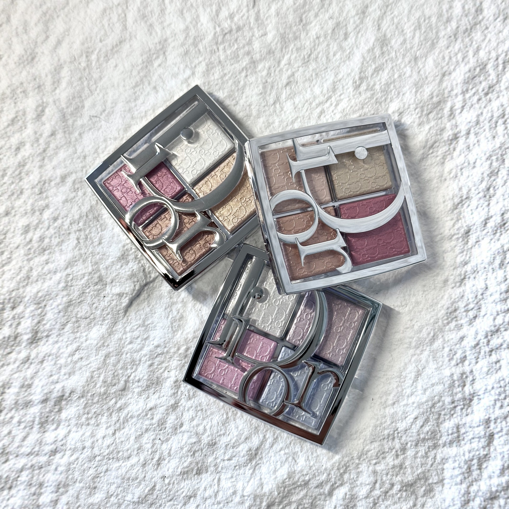 Dior Backstage dörd rəngli haylayter paleti