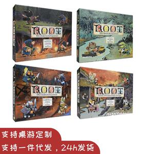 Root Board Game 机械地下世界底 河岸流域茂林源记桌游英文样品