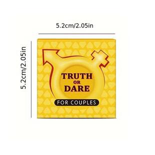 跨境 Truth or dare for couples 真心话大冒险 夫妻游戏益智卡牌