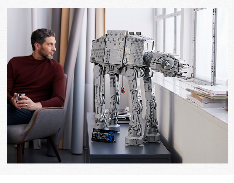 乐高75288星球大战atat步行机甲钢铁战象拼装积木模型男孩玩具