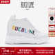 Line如卡莱意大利牛皮字母鞋 女厚底9cm内增高鞋 跑鞋 Ruco 商场同款