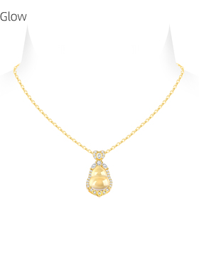 新中式s925银葫芦项链女生