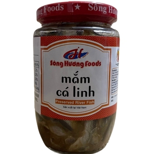 song 越南进口特色风味鱼酱臭鱼腌制臭鱼mam linh 400g huong