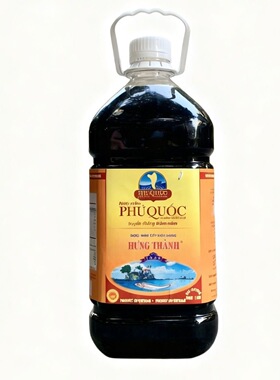 越南富国鱼露nuoc MAM phu quoc 4L大桶装餐厅用香浓25-30度鱼露