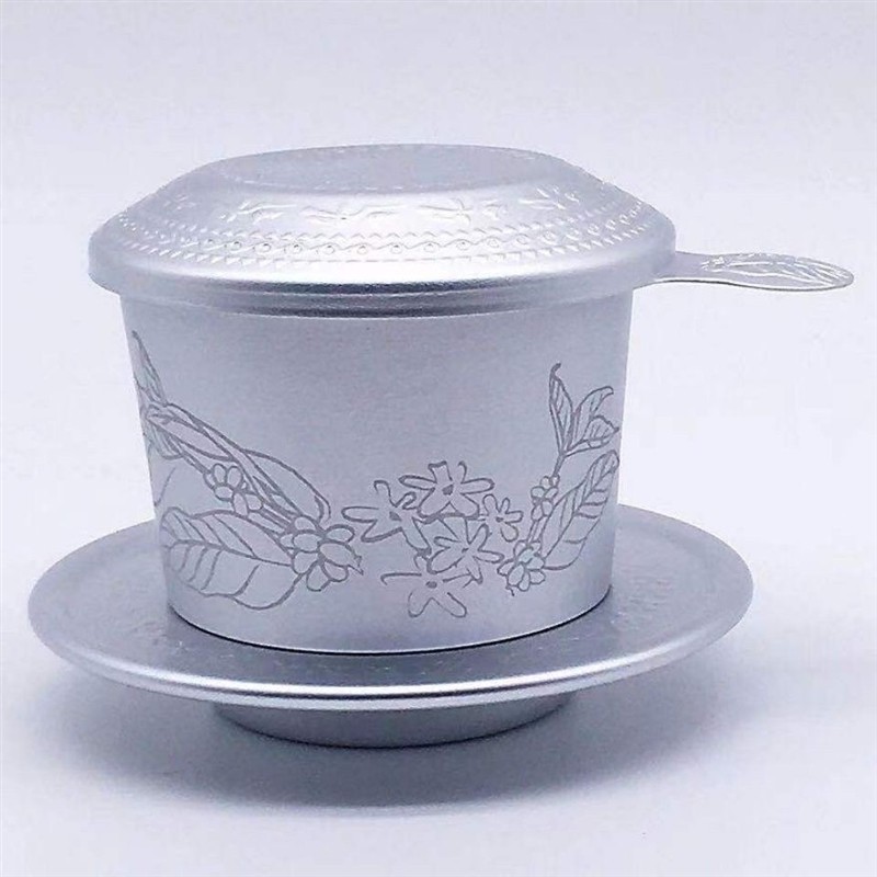 越南特色滴漏咖啡壶不锈钢与纯铝可选phin pha cafe nhap khau