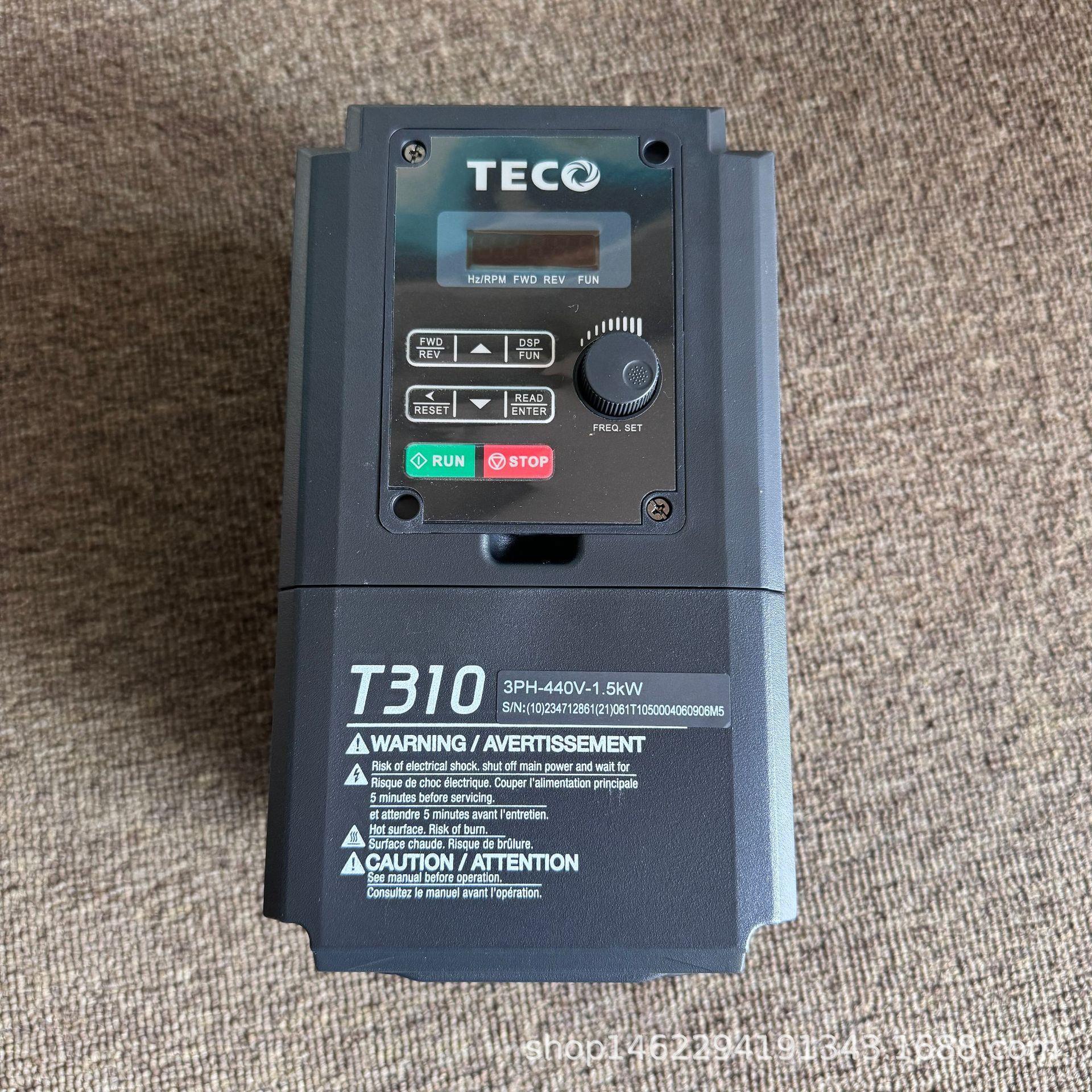厂家直发TECO变频器t310-4002-H3C  3PH-440V-1.5KW