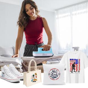 厂家mini heat press熨斗烫画机新款手持烫印机 小型熨斗机热转印