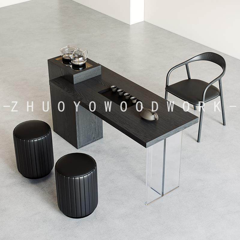 北欧风实木茶桌椅组合家用客厅阳台小户型烧水壶一体泡茶台嵌入式,商业/办公家具,茶台/茶桌,淘宝优惠券,粉丝福利购,淘宝优惠卷