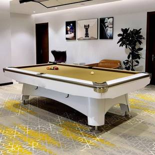 美式台球桌标准型家用室内九球桌商用黑八乒乓球桌球台二合一台球