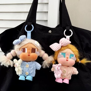 哭娃娃衣vacation咕噜咕噜衣服装 冬日抱抱熊毛衣套装 着替 娃衣