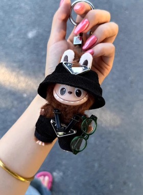 【娃衣】labubu4.0娃衣P家高级感套装mini拉布布四代心底密码衣服