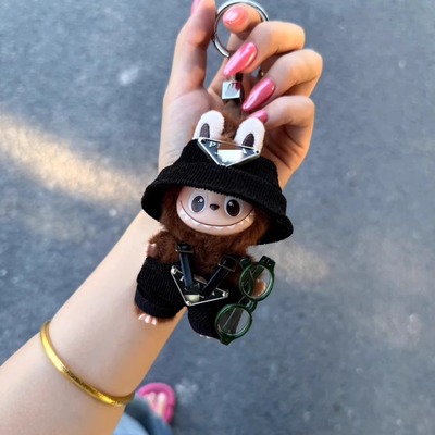 【娃衣】labubu4.0娃衣P家高级感套装mini拉布布四代心底密码衣服