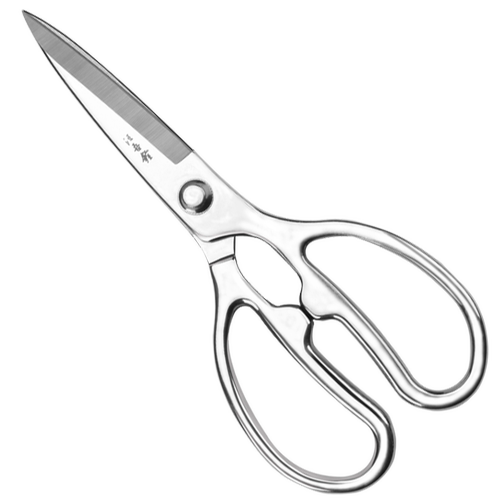 汪吾铨剪刀家用厨房剪不锈钢一体烤肉杀鱼专用鸡骨剪子加厚强力剪