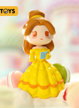 【秒杀】52TOYS迪士尼公主D-baby甜品系列明盒玩具潮玩玩偶摆件