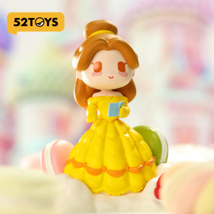 baby甜品系列明盒玩具潮玩玩偶摆件 52TOYS迪士尼公主D 秒杀