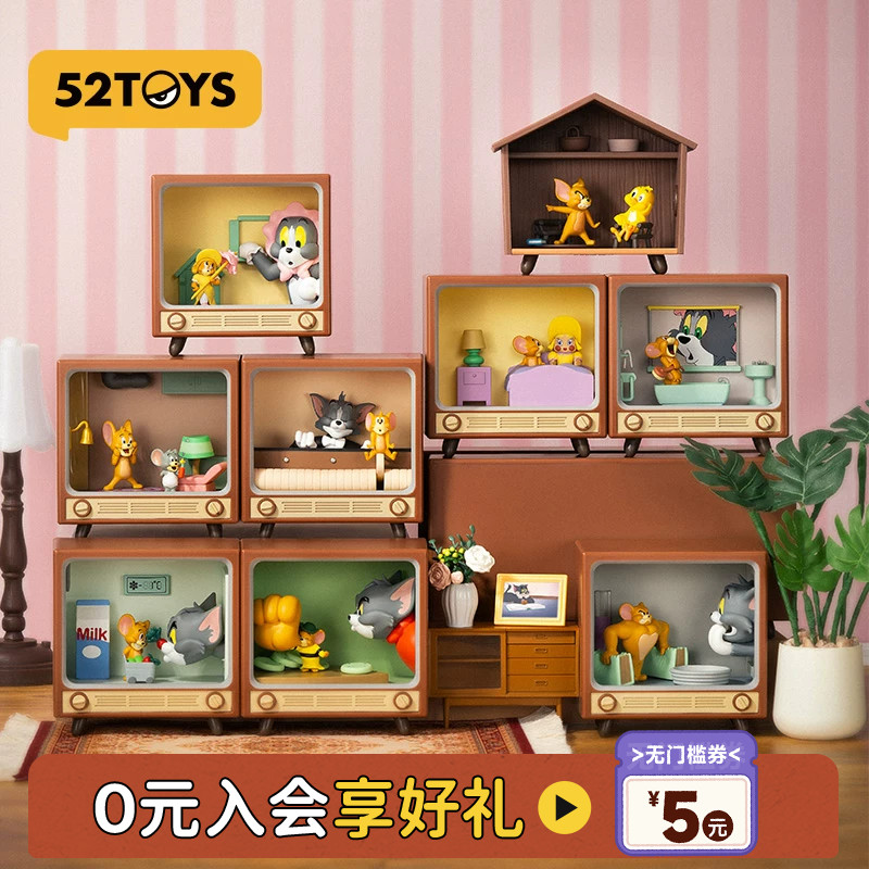 52TOYS猫和老鼠经典MOMENT盲盒图片