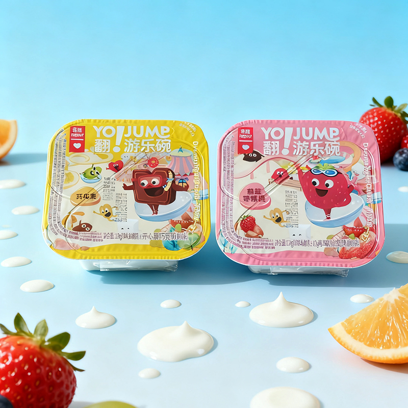 乐纯翻！游乐碗低温谷物酸奶