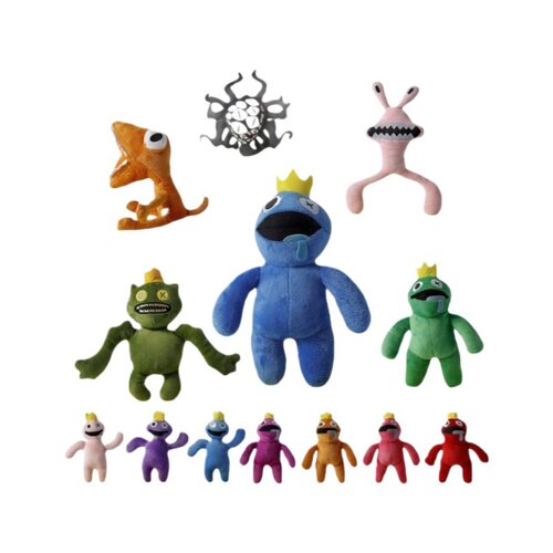 rainbow friends roblox彩虹朋友游戏周边毛绒玩具礼物公仔