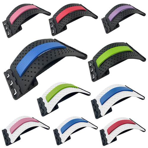 Lumbar Support Chiropractic Massager Back Lumbar Stretcher