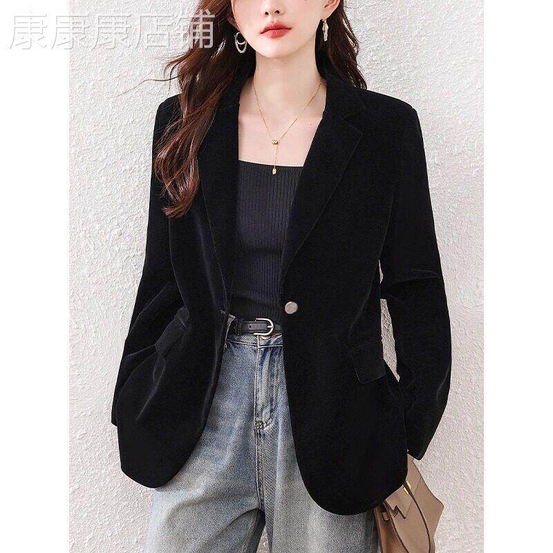 时尚休闲西装外套女秋季2025新款爆款欧洲站大码胖mm洋气减龄上衣