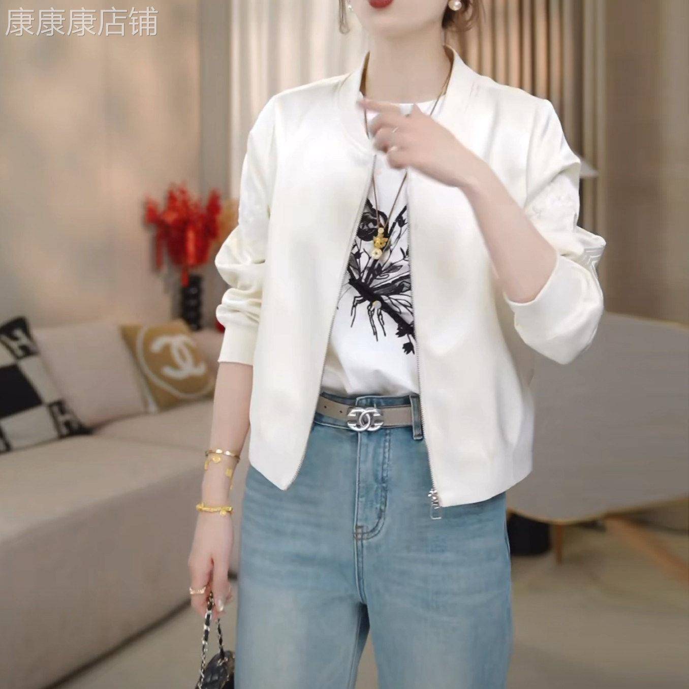 高级感棒球服外套女春秋新款休闲外搭开衫显瘦宽松气质夹克上衣潮