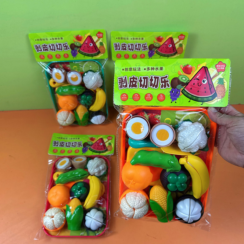 批发儿童香蕉玉米剥皮切切乐玩具