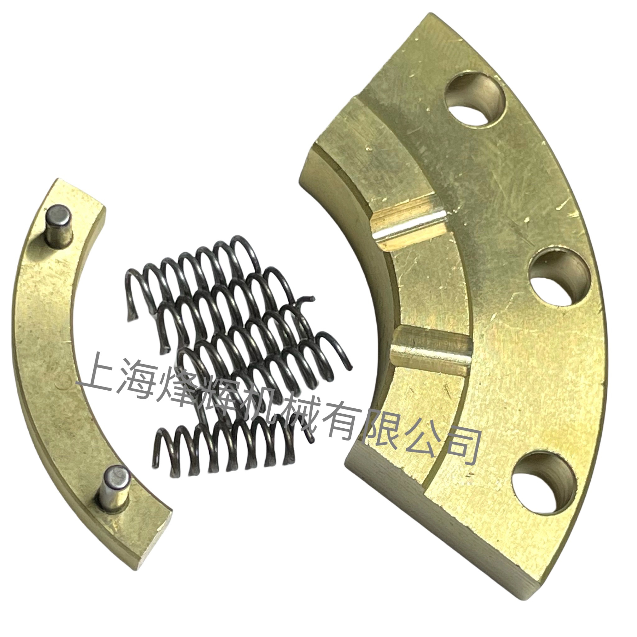 外圆磨床配件上海三机M1420/M1320轴向支撑压紧块 主轴定位铜片
