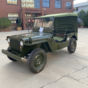 1比1复古威利斯车吉普车大型铁艺影视拍摄军事模型道具摆件定金