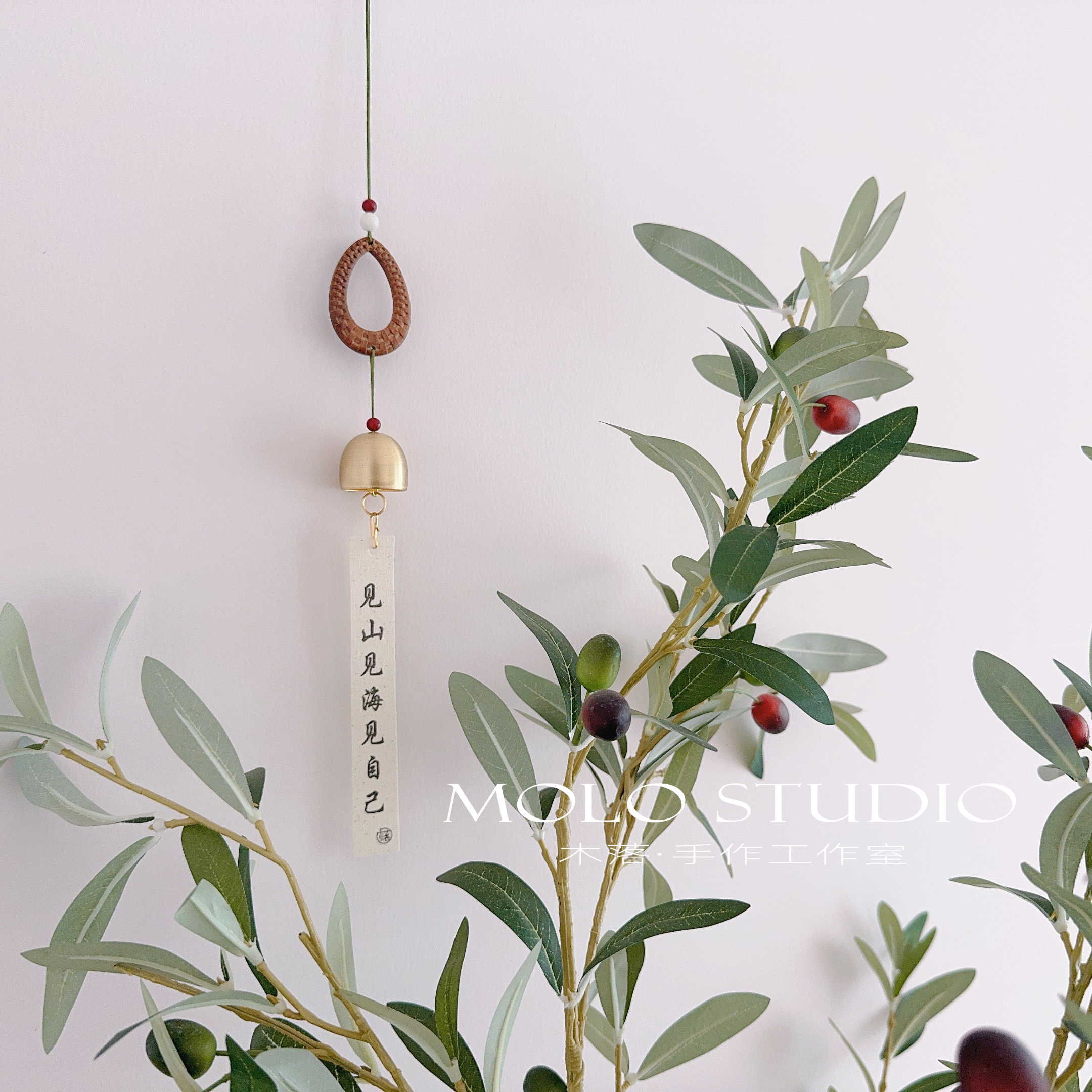 木落实木禅意国风铃铛