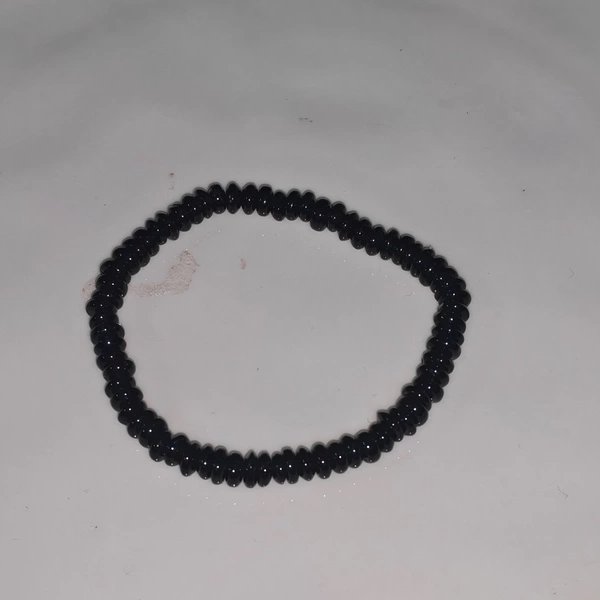 黑碧玺算盘珠手串约5.5mm