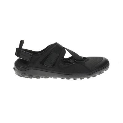 代购VIVOBAREFOOT女士凉鞋透气轻便舒适防滑黑色绑带式平跟