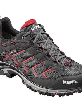 代购Meindl男士徒步鞋防水防滑缓震户外鞋低帮系带登山鞋
