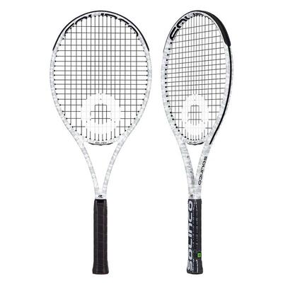 代购Solinco网球拍控球减震稳定碳纤维虎纹迷彩16x19穿线网球