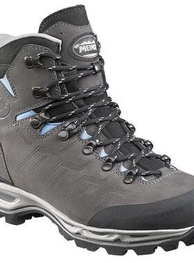 代购Meindl女士登山鞋防水防滑缓震徒步鞋高帮系带户外靴