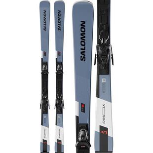 代购SALOMON萨洛蒙女士滑雪板精准操控高能量传导稳定抗扭双板