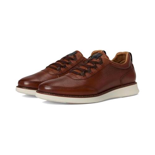 海外代购Florsheim男士时尚休闲鞋全天舒适一脚蹬圆头系带
