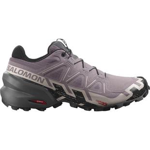 Speedcross Salomon 6萨洛蒙灰紫色户外登山减震增高女越野跑步鞋