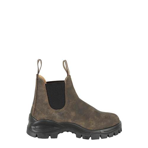 代购Blundstone女士切尔西靴防滑耐磨轻便透气圆头平跟弹力侧边