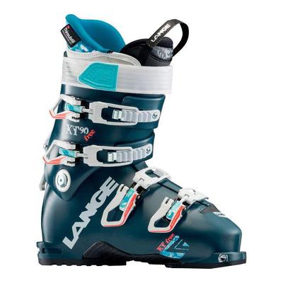 代购lange女士滑雪靴高灵活性双核心结构金属锁扣行走模式深蓝色