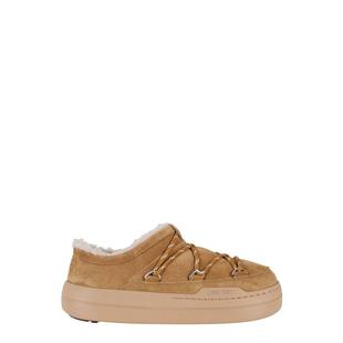 代购 BOOT女士雪地靴保暖柔软轻便防滑圆头平跟系带短筒居家 MOON