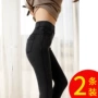 2019 mới đen mùa xuân và quần legging mùa thu nữ mặc áo mỏng mùa hè 9 điểm chân quần đen eo cao có size lớn - Quần tây thường quần legging nữ cạp cao